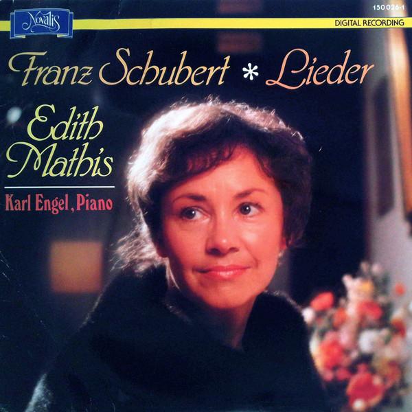 Album cover art for Schubert: Lieder