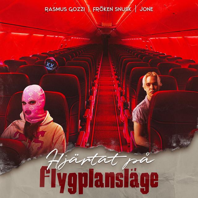 Album cover art for HJÄRTAT PÅ FLYGPLANSLÄGE