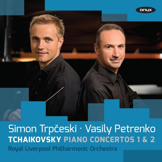 Album cover art for Tchaikovsky: Piano Concertos 1 & 2