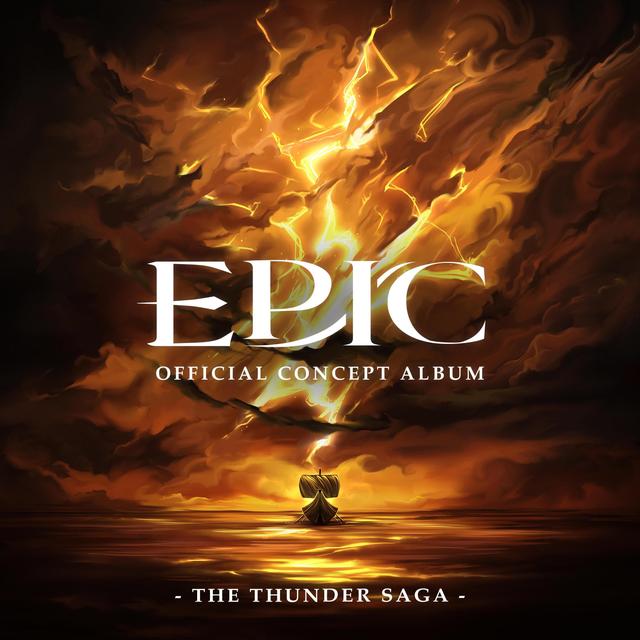 Album cover art for EPIC: The Thunder Saga (Official Concept Album)