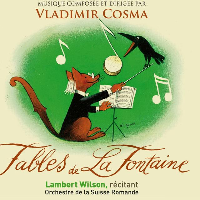 Album cover art for Les Fables de La Fontaine