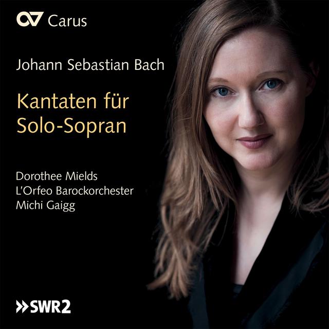 Album cover art for Bach: Kantaten für Solo-Sopran