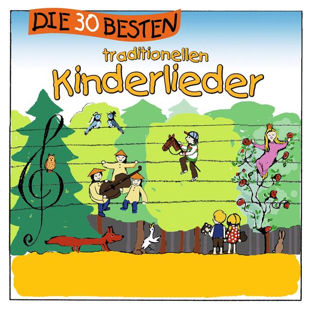 Album cover art for Die 30 Besten Traditionellen Kinderlieder