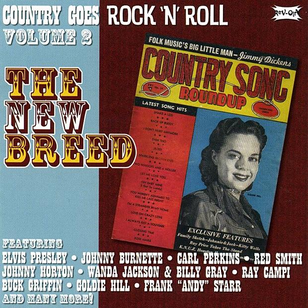 Album cover art for Country Goes Rock 'n' Roll