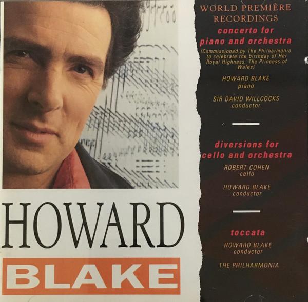 Album cover art for Blake: Concerto For Piano & Orchestra, Diversions for Cello & Orchestra, Toccata