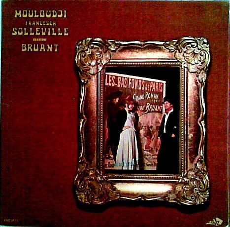 Album cover art for Chantent Bruant