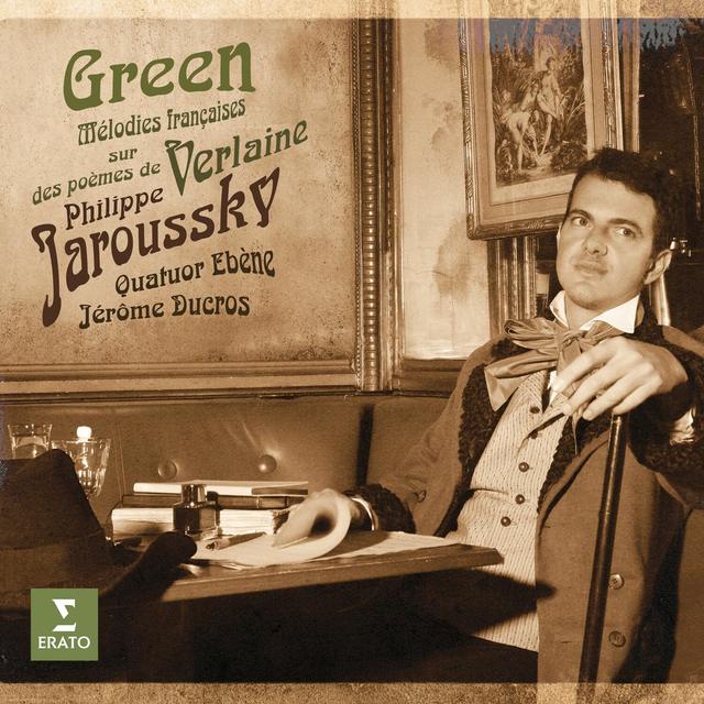 Album cover art for Green: Mélodies Françaises sur des Poèmes de Verlaine