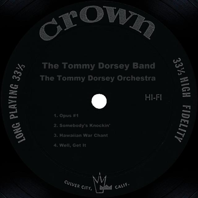 Album cover art for The Tommy Dorsey Band