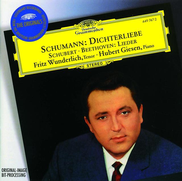 Album cover art for Schumann: Dichterliebe / Beethoven & Schubert: Lieder