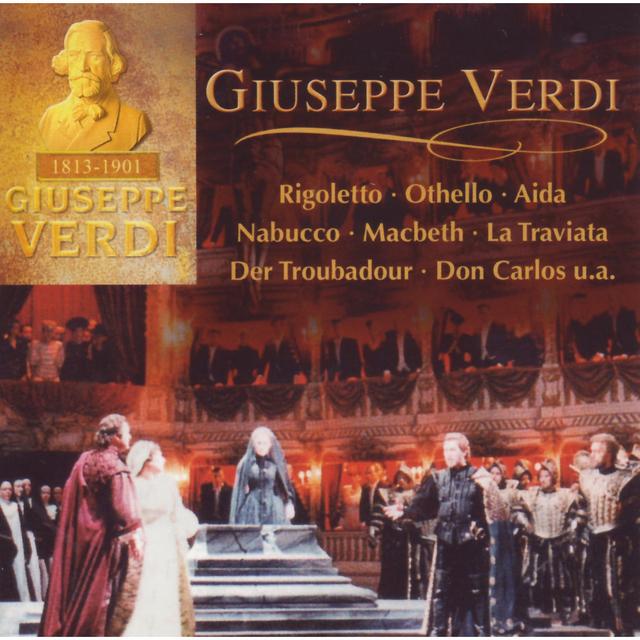 Album cover art for Giuseppe Verdi