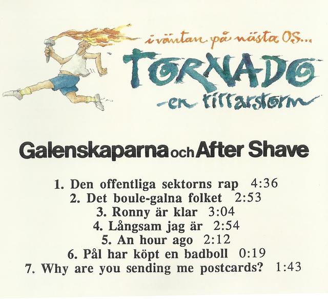 Album cover art for Tornado - En tittarstorm