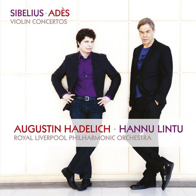 Album cover art for Sibelius, Adès: Violin Concertos