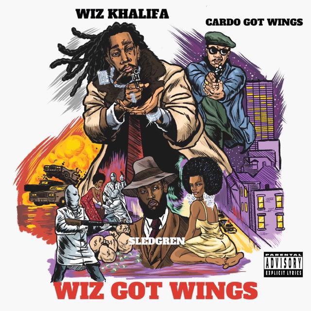 Album cover art for Wiz Got Wings