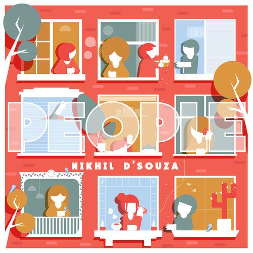 Album cover art for People