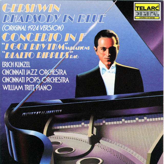 Album cover art for Gershwin: Rhapsody In Blue / Concerto In F