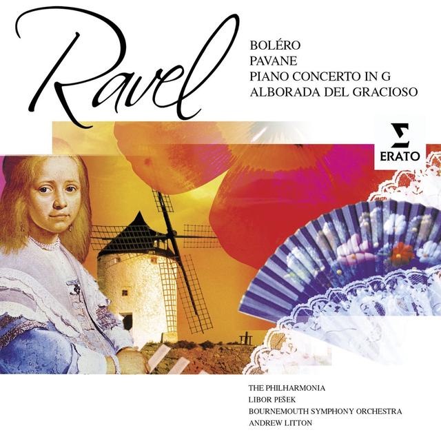 Album cover art for Ravel: Bolero/piano Concerto In G Major