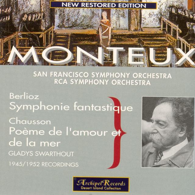 Album cover art for Berlioz : Symphonie Fantastique - Chausson : Poeme de L'Amour Et de la Mer