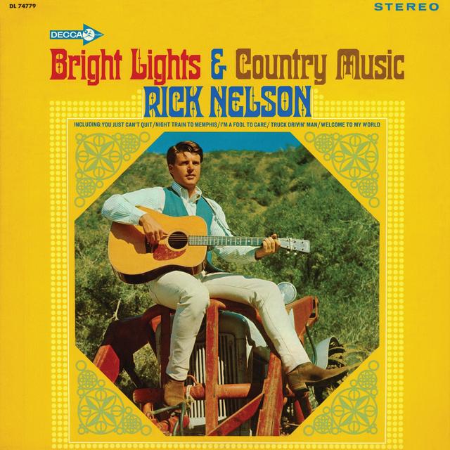 Album cover art for Bright Lights & Country Music