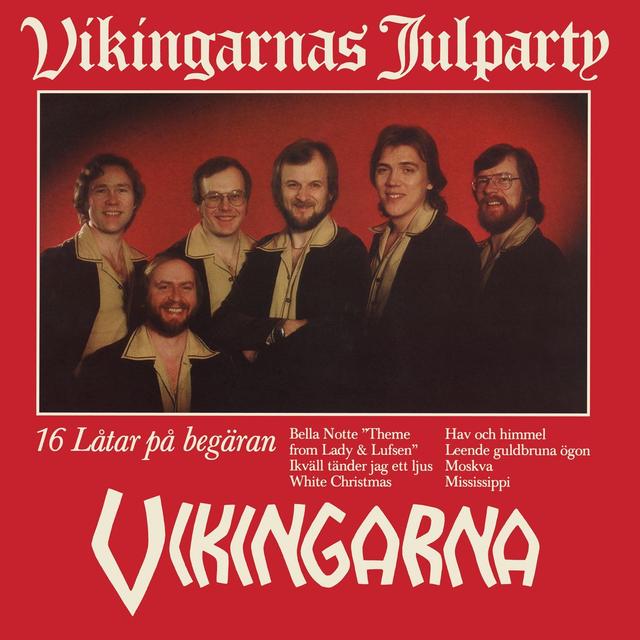 Album cover art for Vikingarnas Julparty