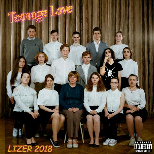 Album cover art for TEENAGE LOVE