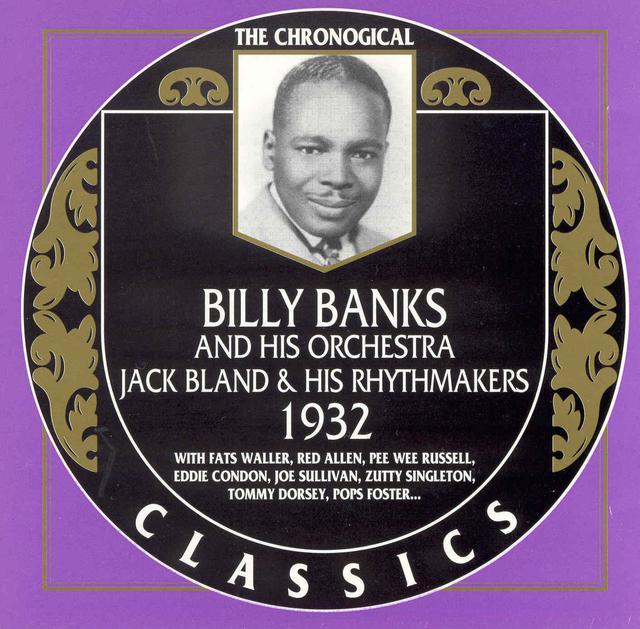 Album cover art for Billy Banks And His Orchestra Jack Bland And His Rhythmakers: 1932