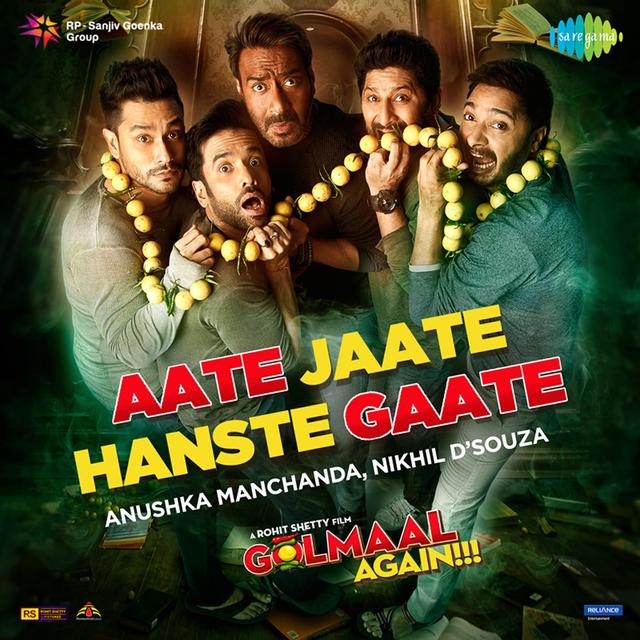 Album cover art for Aate Jaate Hanste Gaate