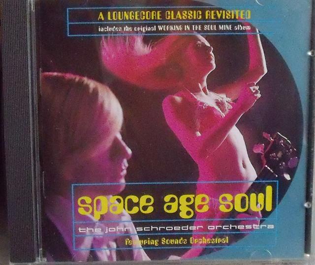 Album cover art for Space Age Soul