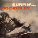 Album cover art for Surfin' With Bo Diddley