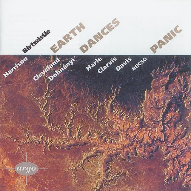 Album cover art for Birtwistle: Panic - Earth Dances