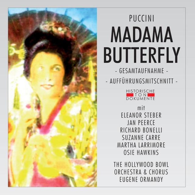 Album cover art for Giacomo Puccini: Madama Butterfly