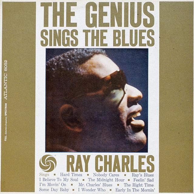 Album cover art for The Genius Sings the Blues