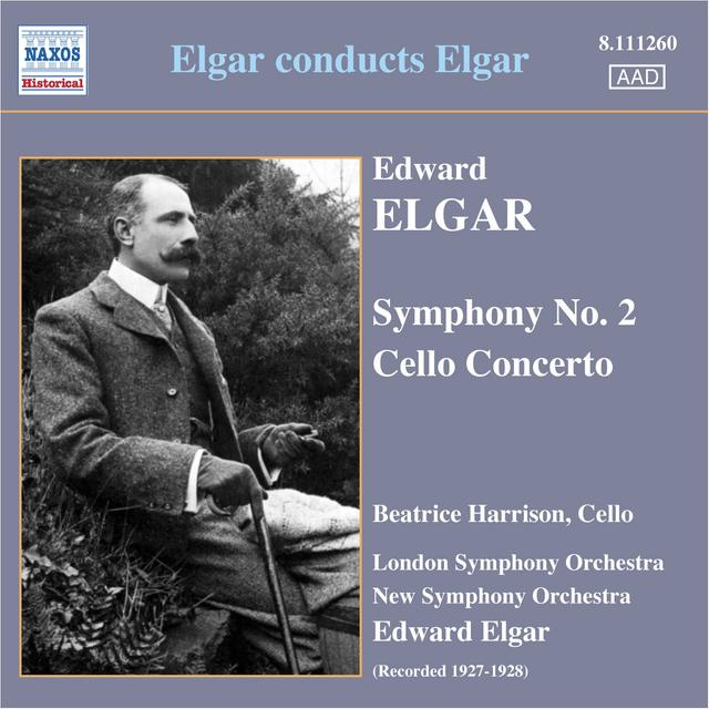 Album cover art for Elgar : Elgar Dirige Elgar