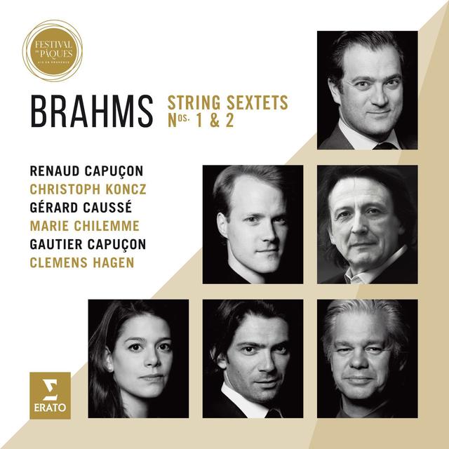 Album cover art for Brahms: String Sextet Nos. 1 & 2