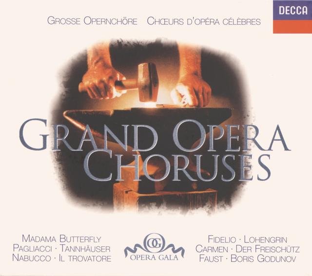 Album cover art for Beethoven / Bellini / Bizet / Verdi Etc.: Great Opera Choruses.