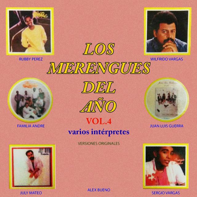 Album cover art for Los Merengues del Año, Vol. 4