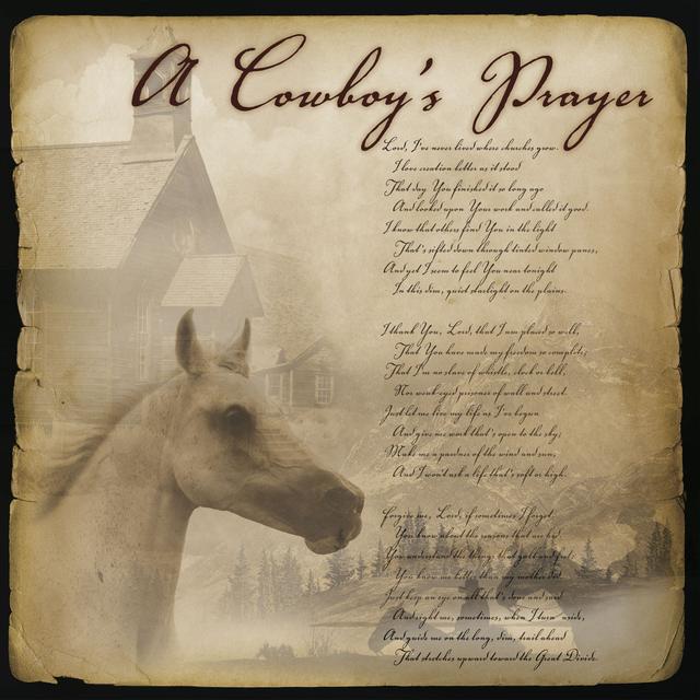 Album cover art for A Cowboy's Prayer