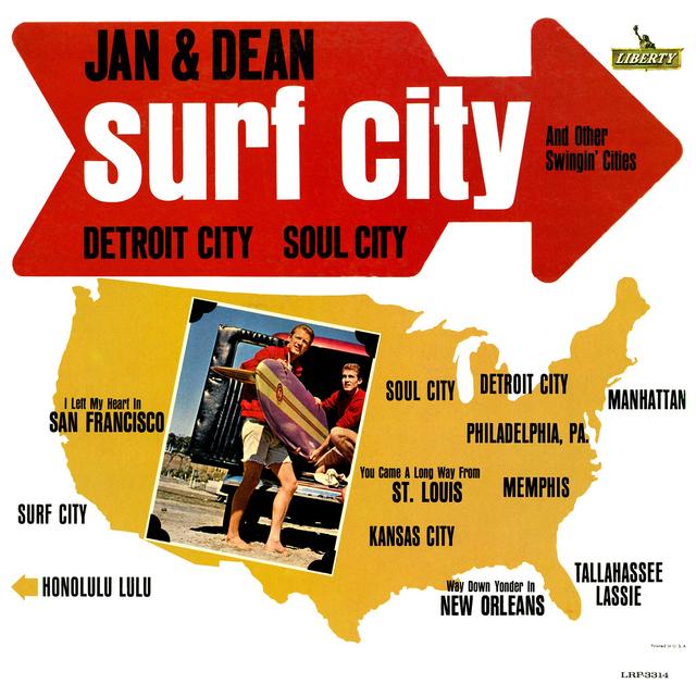 Album cover art for Surf City And Other Swingin' Cities