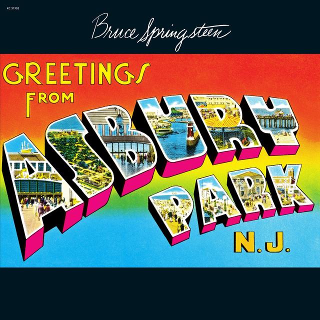 Album cover art for Greetings from Asbury Park, N.J.