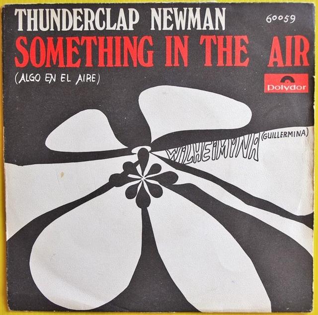 Album cover art for Something In The Air