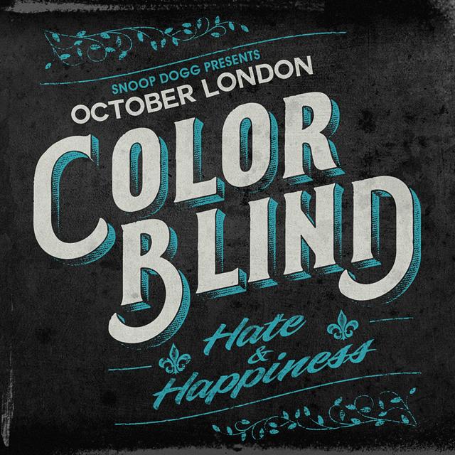 Album cover art for Color Blind: Hate & Happiness