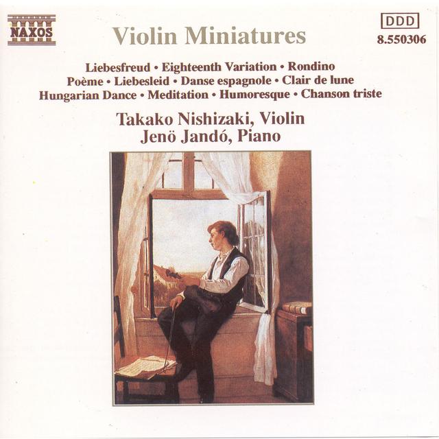 Album cover art for Violin Miniatures