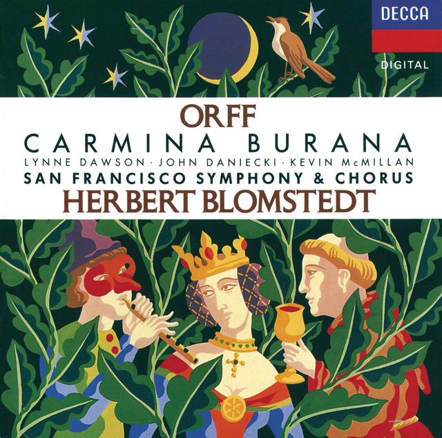 Album cover art for Orff: Carmina Burana