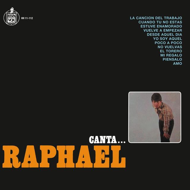 Album cover art for Canta...Raphael