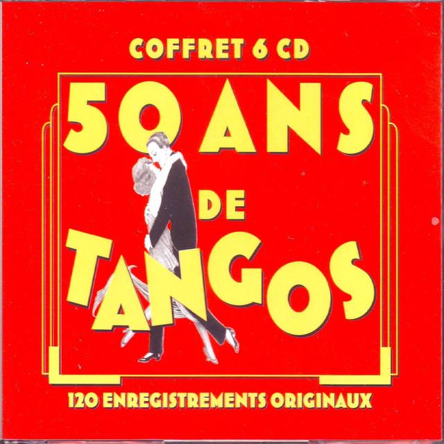 Album cover art for 50 ans de tangos