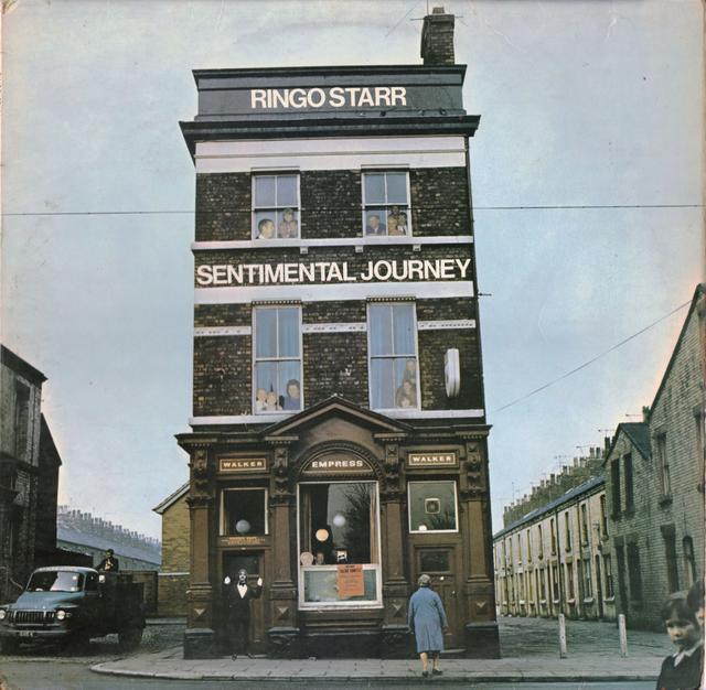 Album cover art for Sentimental Journey