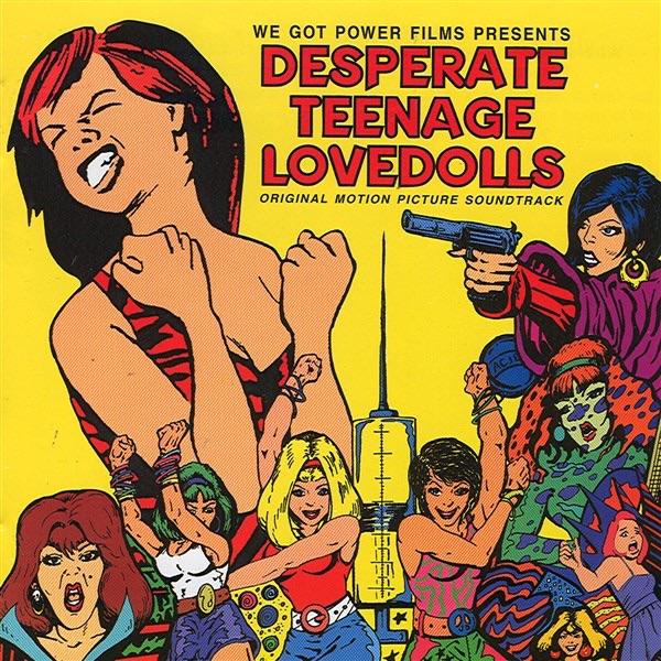 Album cover art for Desperate Teenage Lovedolls