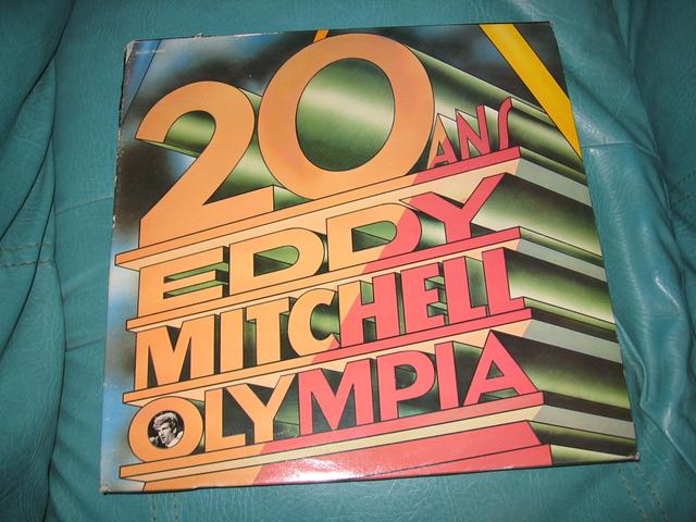 Album cover art for 20 Ans - Eddy Mitchell à l'Olympia