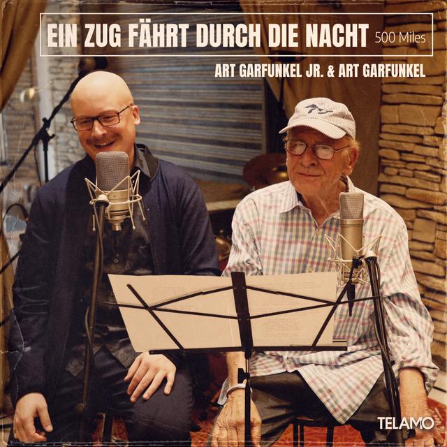 Album cover art for Ein Zug fährt durch die Nacht (500 Miles)