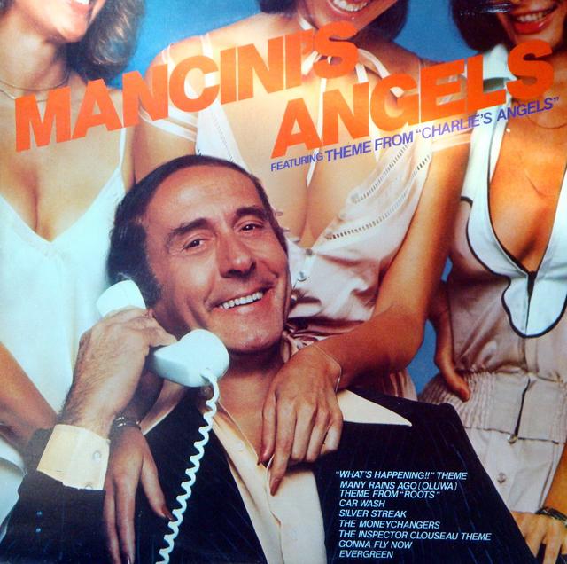 Album cover art for Mancini's Angels