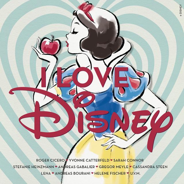 Album cover art for I Love Disney